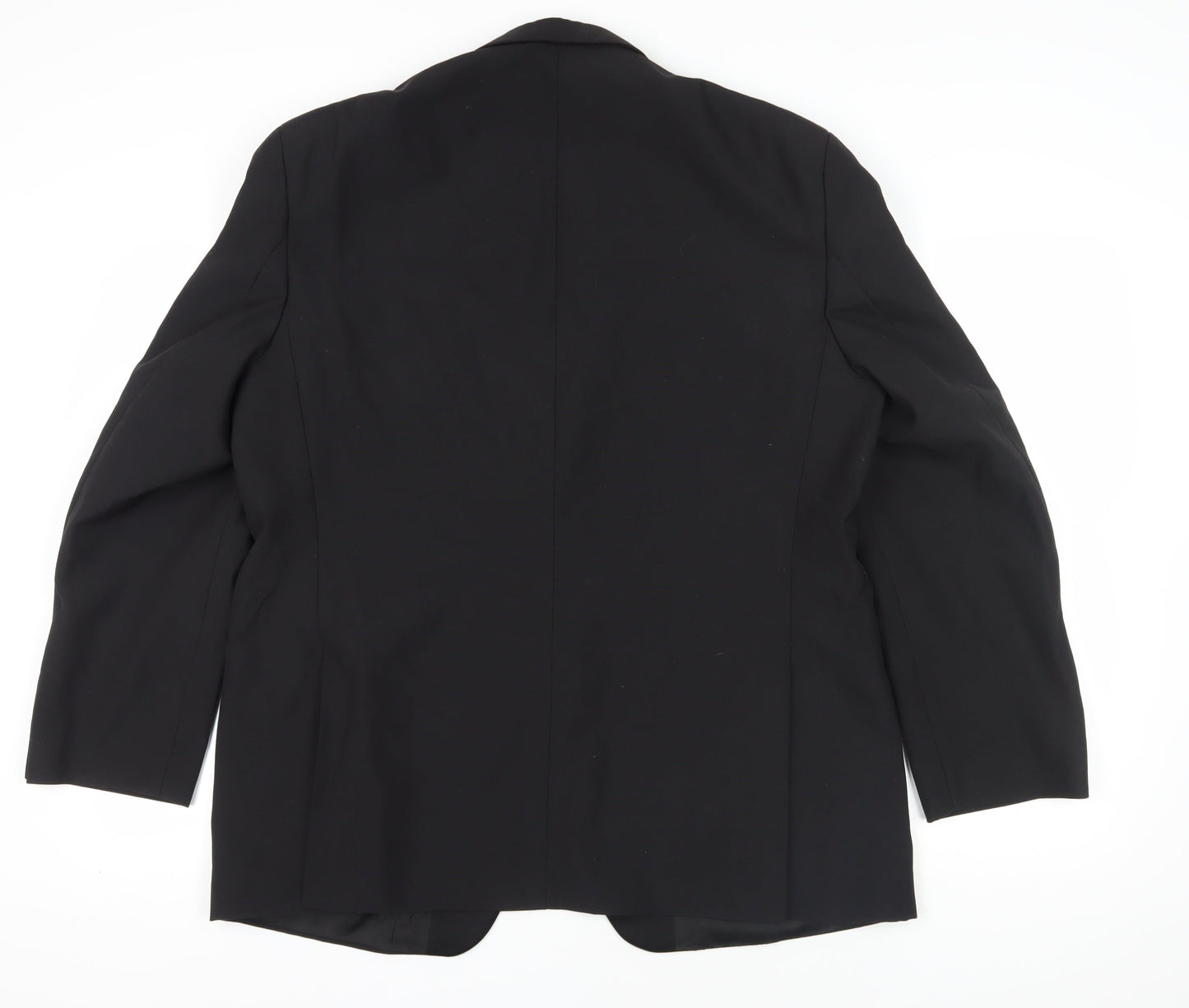 Mens UK Size 46 Daniel Drescott Regular Black Suit Jacket