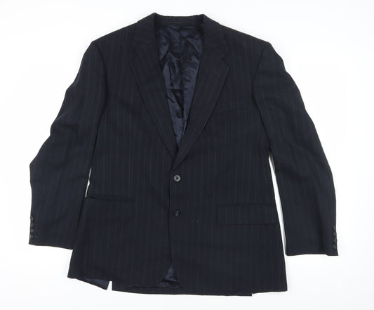 Mens UK Size 42 St Michael Regular Blue Suit Jacket