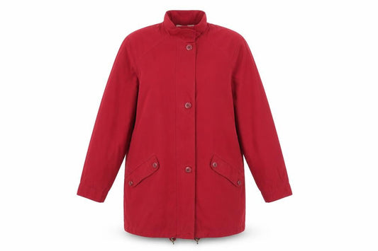 Womens UK Size 14 Marks and Spencer Red Overcoat