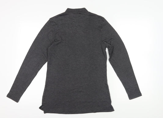 Womens UK Size 16 NEXT Grey Basic T-Shirt