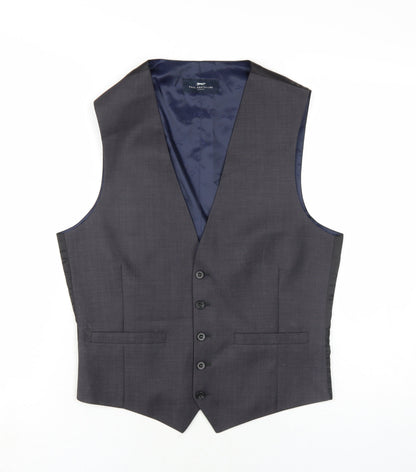 Mens UK Size 38 Paul Costelloe Regular Grey Suit Jacket