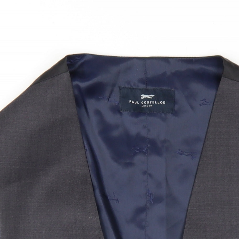 Mens UK Size 38 Paul Costelloe Regular Grey Suit Jacket