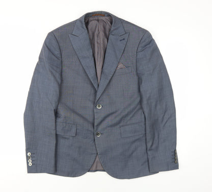 Mens UK Size 38 NEXT Regular Grey Suit Jacket