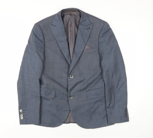 Mens UK Size 38 NEXT Regular Grey Suit Jacket