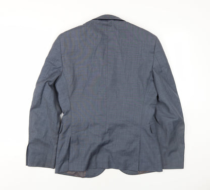 Mens UK Size 38 NEXT Regular Grey Suit Jacket