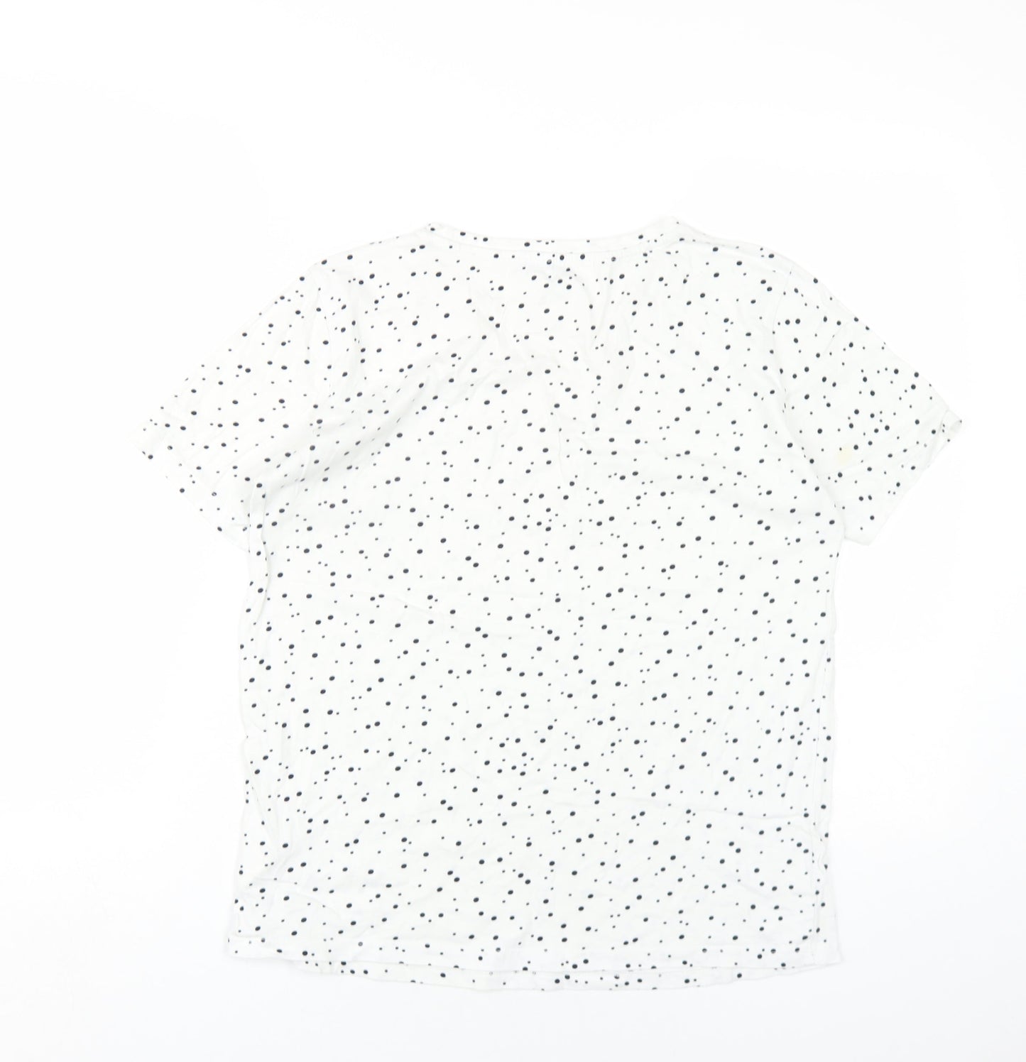 Womens UK Size L LC Waikiki White Basic T-Shirt