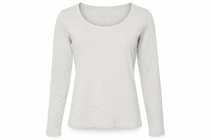Womens UK Size L H&M Grey Basic T-Shirt