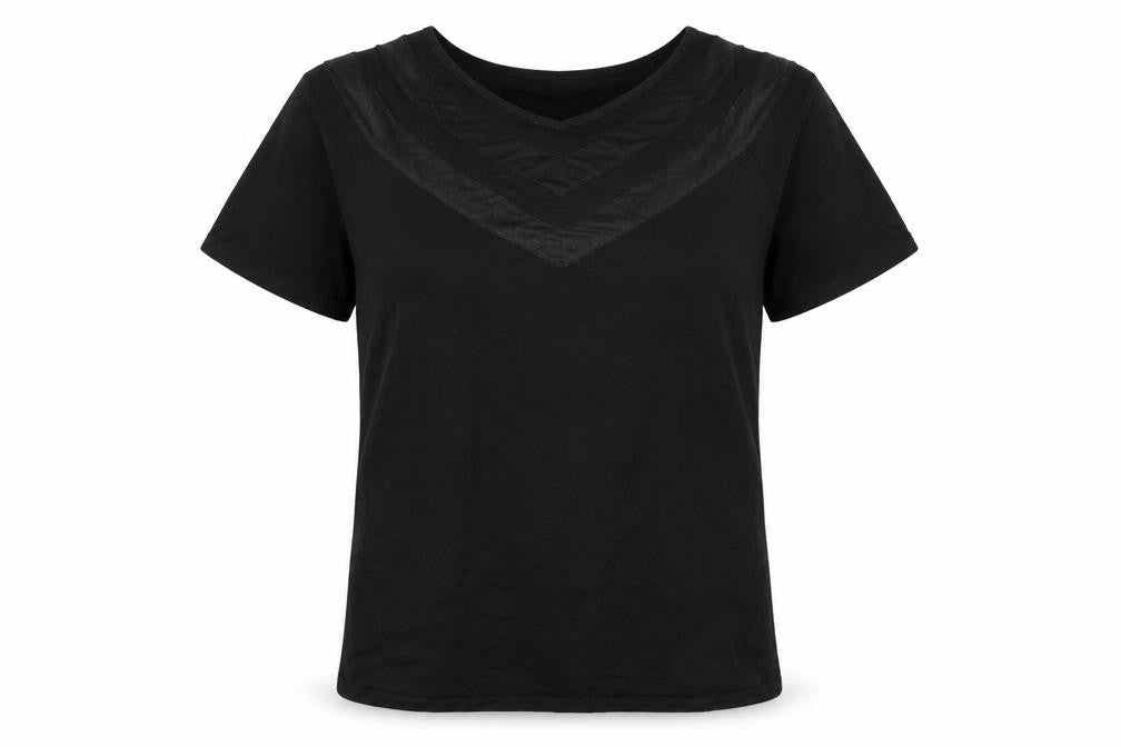 Womens UK Size 14 ASOS Black Basic T-Shirt