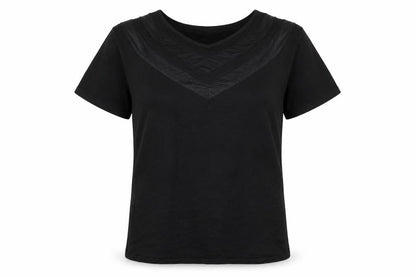Womens UK Size 14 ASOS Black Basic T-Shirt