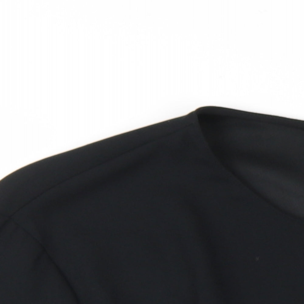 Womens UK Size 18 Marks and Spencer Black Basic Blouse