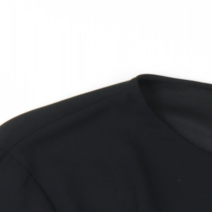 Womens UK Size 18 Marks and Spencer Black Basic Blouse