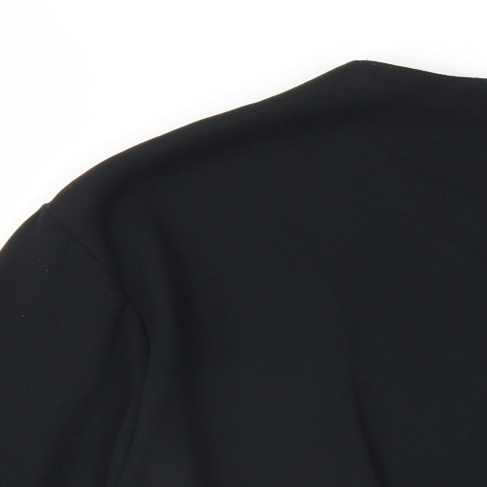 Womens UK Size 18 Marks and Spencer Black Basic Blouse
