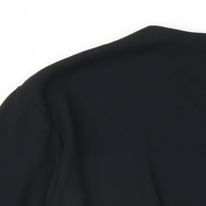 Womens UK Size 18 Marks and Spencer Black Basic Blouse