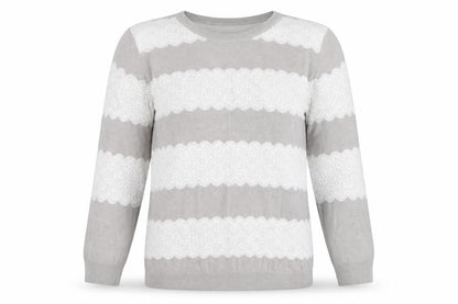 Womens UK Size 12 Dorothy Perkins Grey Pullover Jumper