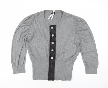 Womens UK Size 16 NEXT Grey Pullover Jumper