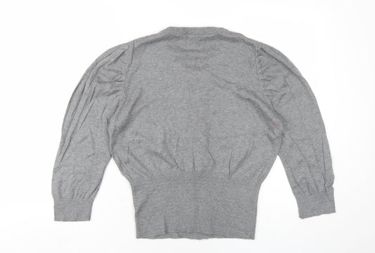 Womens UK Size 16 NEXT Grey Pullover Jumper