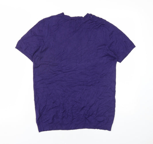 Womens UK Size 14 Dorothy Perkins Purple Pullover Jumper