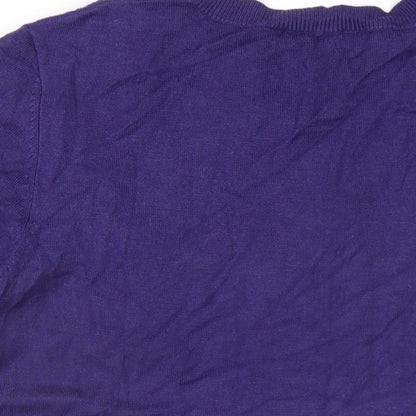 Womens UK Size 14 Dorothy Perkins Purple Pullover Jumper