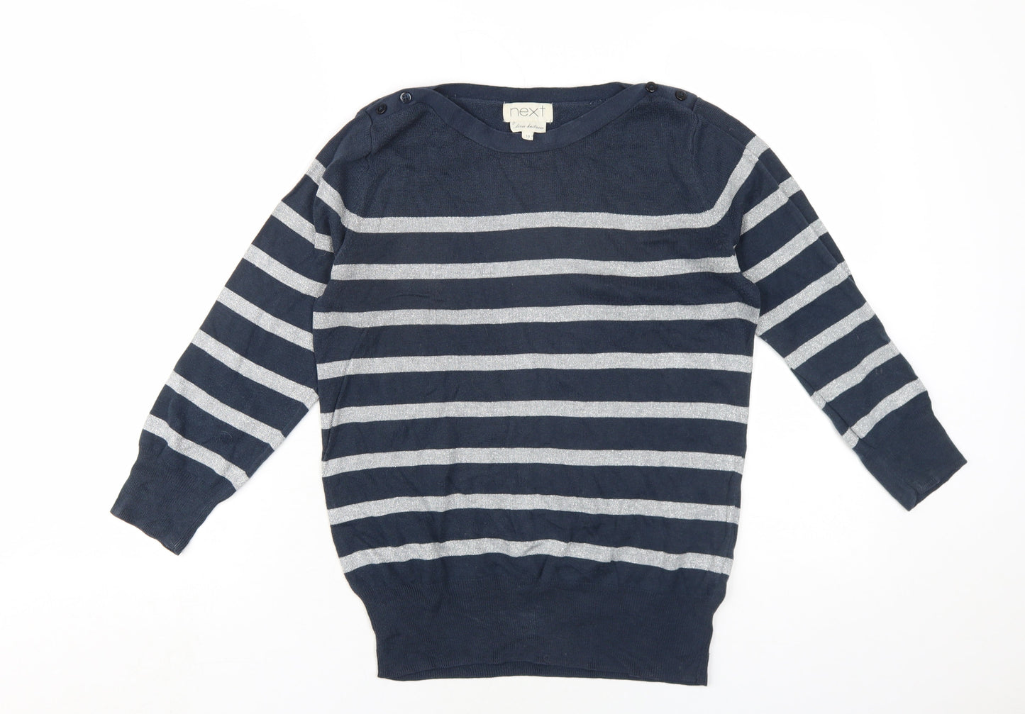 Womens UK Size 10 NEXT Blue Pullover Jumper