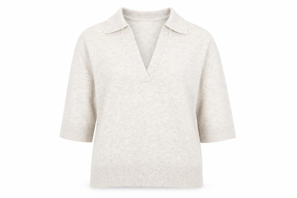 Womens UK Size XS H&M Beige Pullover Jumper