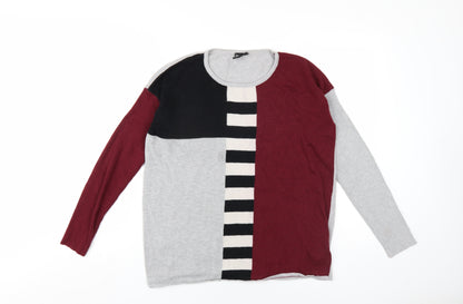 Womens UK Size 12 Izabel London Multicoloured Pullover Jumper