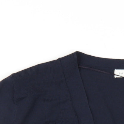Womens UK Size 12 Paraphrase Blue Cardigan Jumper