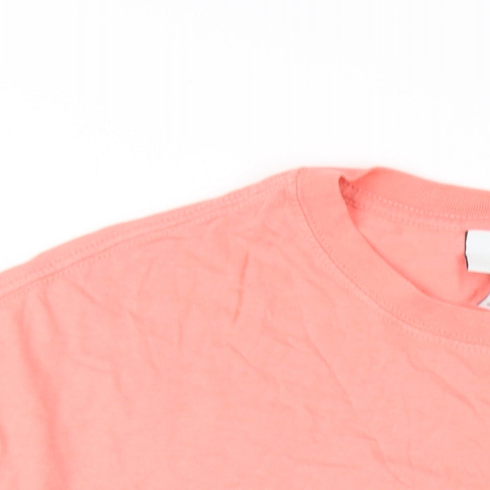 Mens UK Size M H&M Pink  T-Shirt