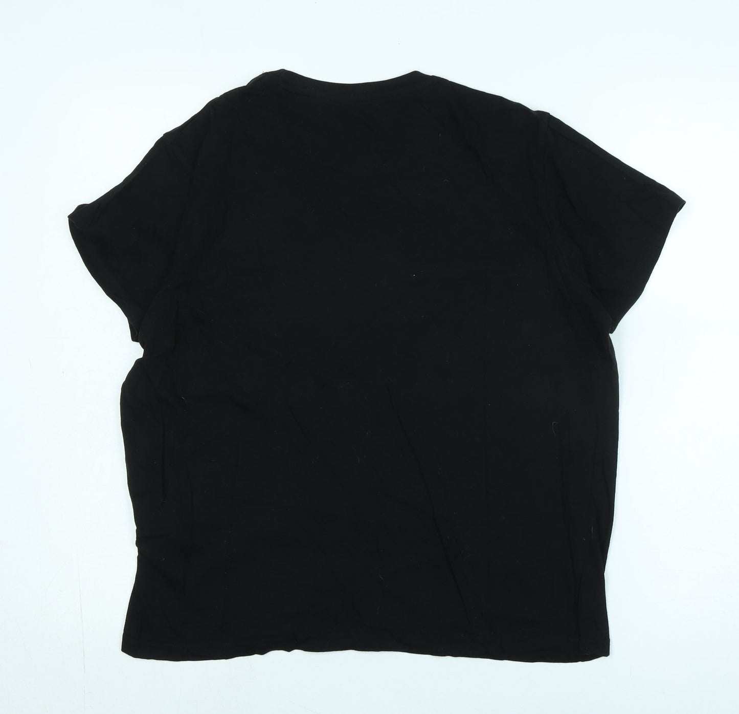 Mens UK Size M Brave Soul Black  T-Shirt