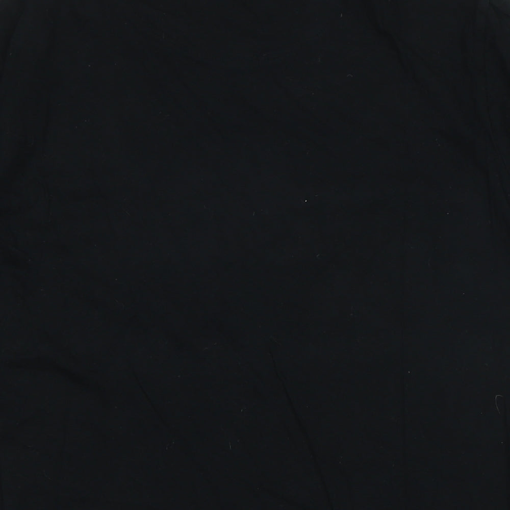 Mens UK Size M Brave Soul Black  T-Shirt