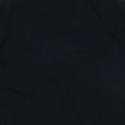 Mens UK Size M Brave Soul Black  T-Shirt