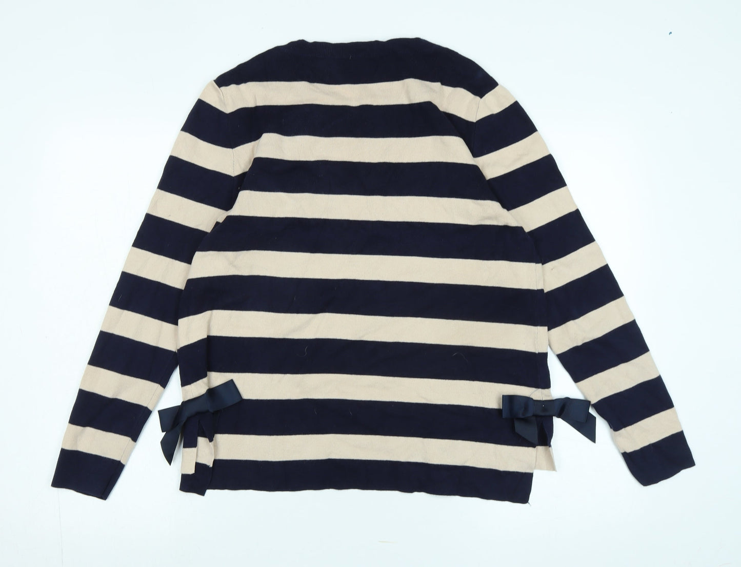 Womens UK Size L Oasis Blue Pullover Jumper