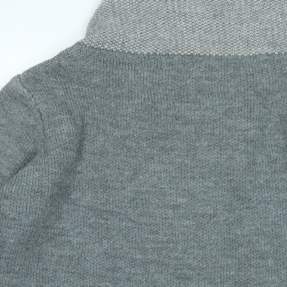 Womens UK Size S Yida Grey Cardigan Jumper