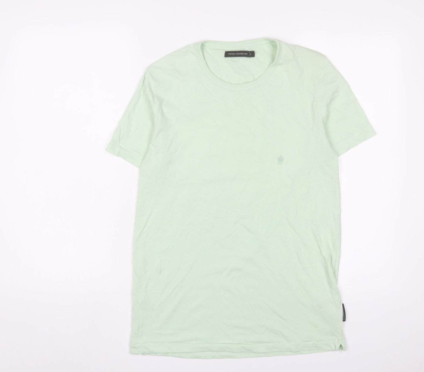 Mens UK Size S French Connection Green  T-Shirt