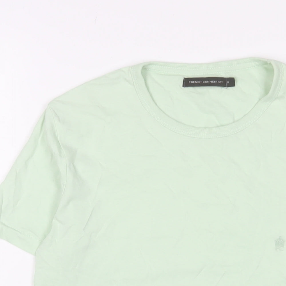 Mens UK Size S French Connection Green  T-Shirt