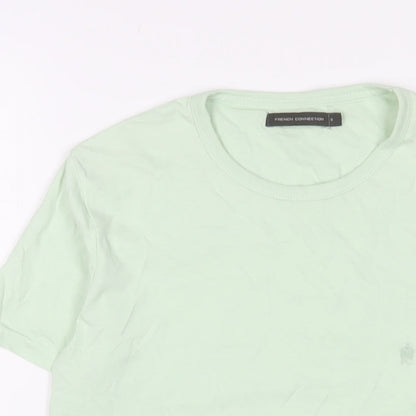 Mens UK Size S French Connection Green  T-Shirt