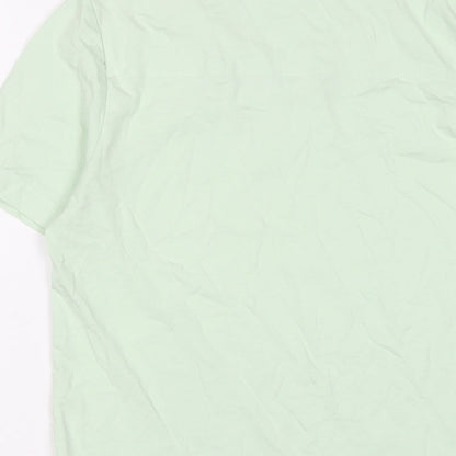 Mens UK Size S French Connection Green  T-Shirt