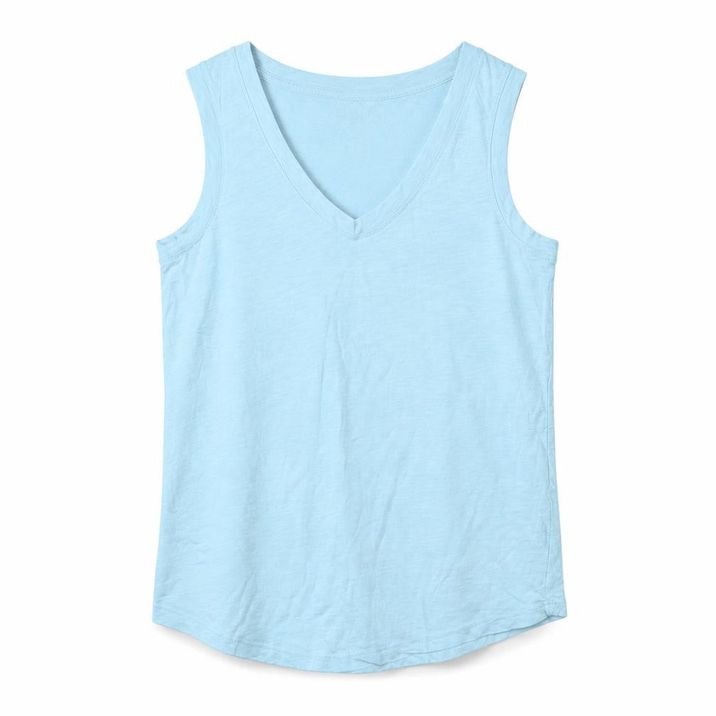 Womens UK Size S Gap Blue Basic T-Shirt