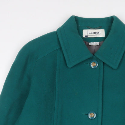 Womens UK Size 12 Lampert Green Overcoat