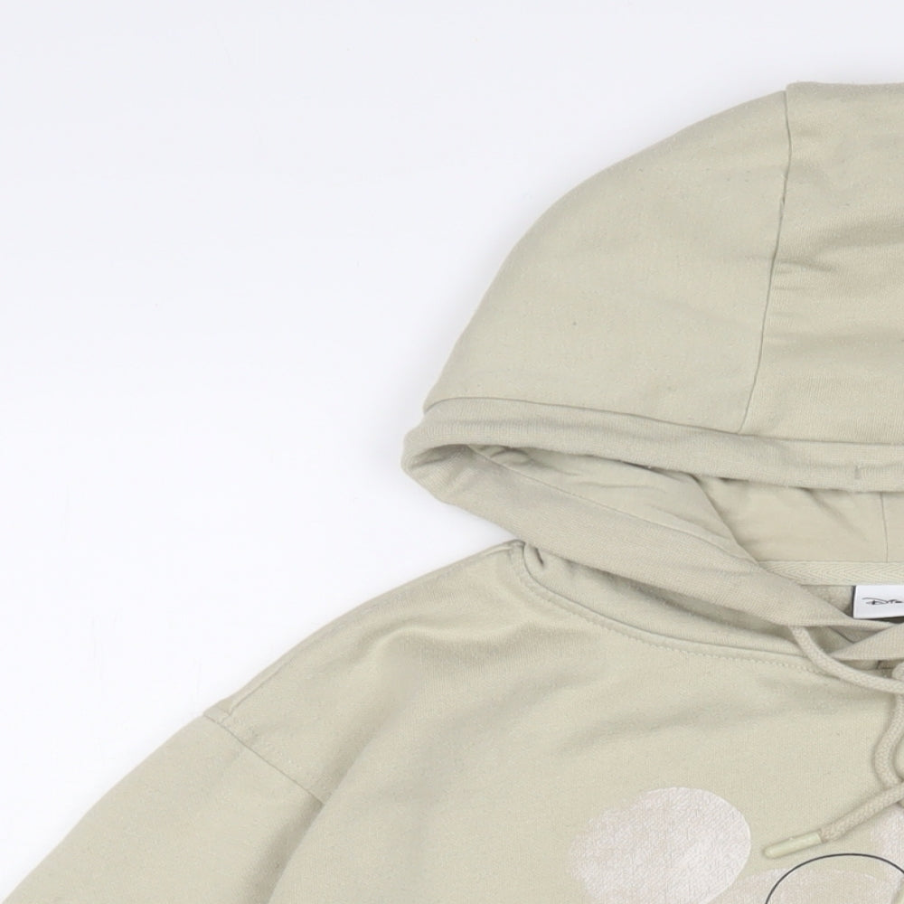 Womens UK Size S Disney Beige Pullover Hoodie