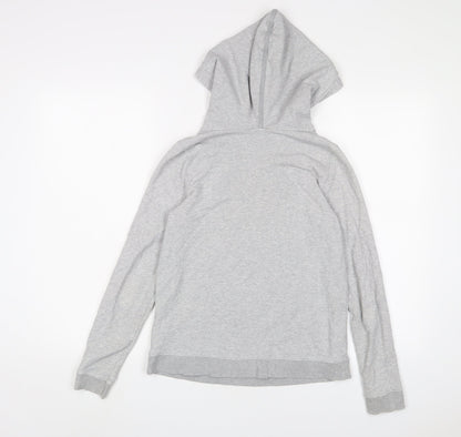 Oasis Womens Grey Cotton Pullover Hoodie Size XS Pullover - ZSL Let's work for wildlife
