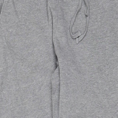 Essentials Mens Red Cotton Jogger Trousers Size S L30 in Regular Drawstring - Logo