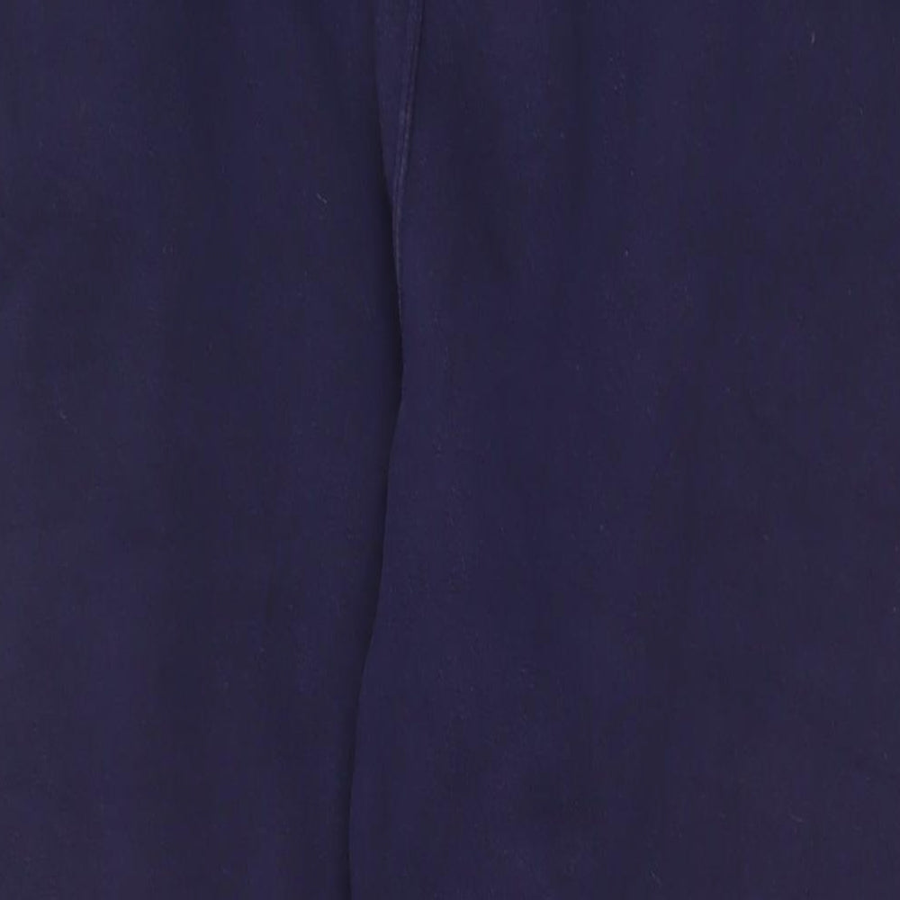 Gap Mens Blue Cotton Jogger Trousers Size M L30 in Regular Drawstring
