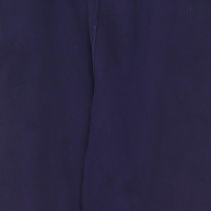 Gap Mens Blue Cotton Jogger Trousers Size M L30 in Regular Drawstring