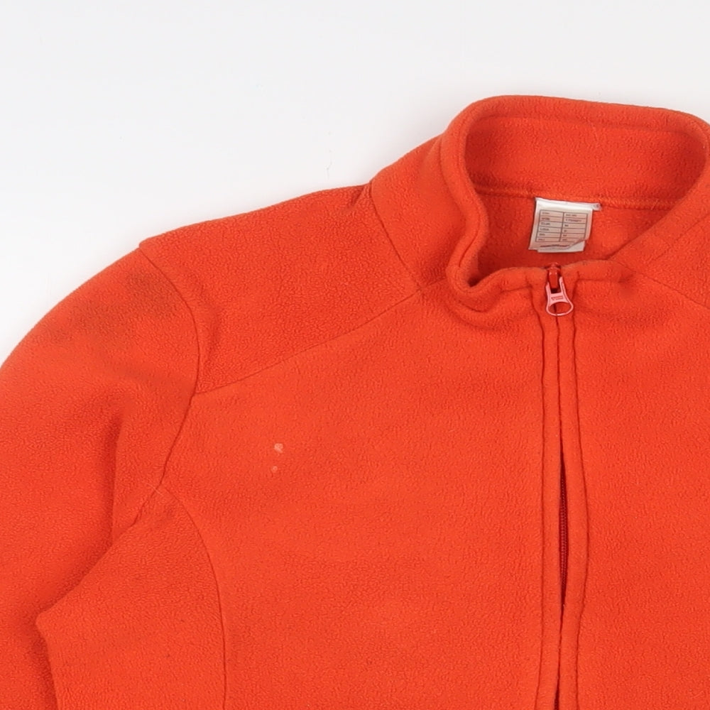 Womens UK Size M DECATHLON Orange Jacket