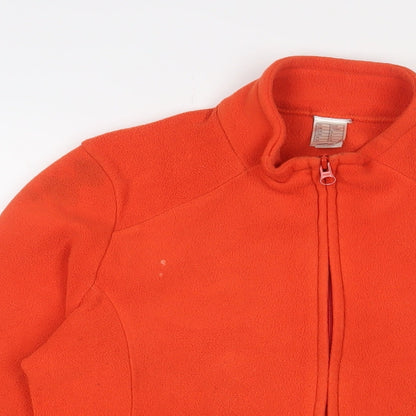 Womens UK Size M DECATHLON Orange Jacket