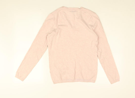 Womens UK Size S Tommy Hilfiger Pink Pullover Jumper