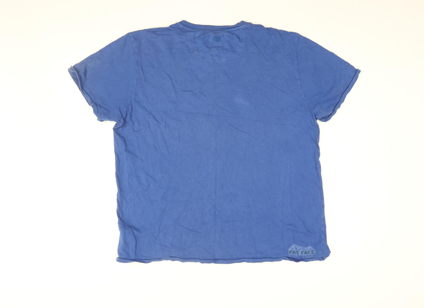 Mens UK Size L Fat Face Blue  T-Shirt