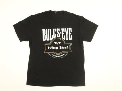 Mens UK Size L Gildan Black  T-Shirt