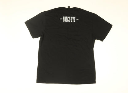 Mens UK Size L Gildan Black  T-Shirt
