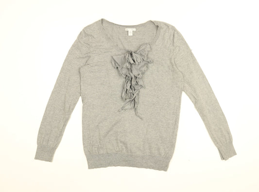 Womens UK Size L Gap Grey Pullover Jumper